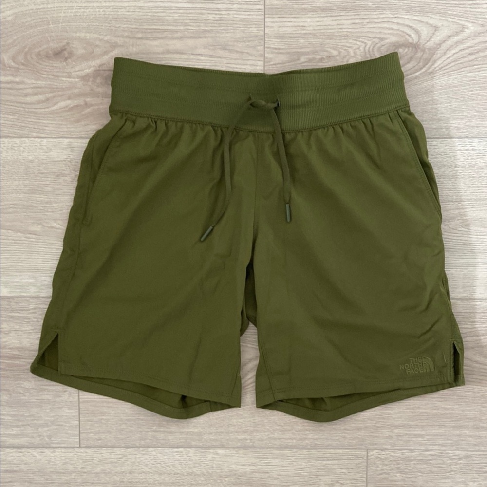The North Face Olive Women's Athletic Shorts